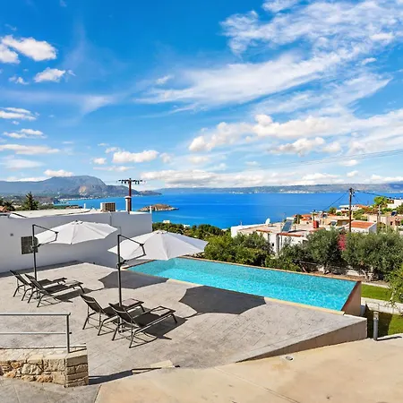 Amazing View Villa-mathaios In -by Apokornas וילה *
