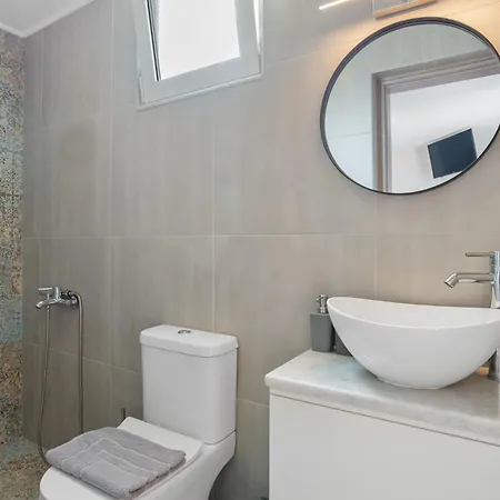 וילה Amazing View Villa-mathaios In -by Apokornas פלאקה