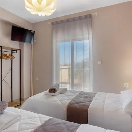 וילה Amazing View Villa-mathaios In -by Apokornas *
