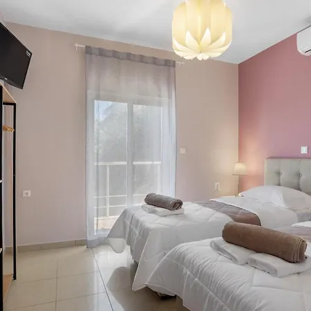וילה Amazing View Villa-mathaios In -by Apokornas *