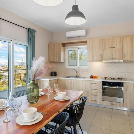 וילה Amazing View Villa-mathaios In -by Apokornas